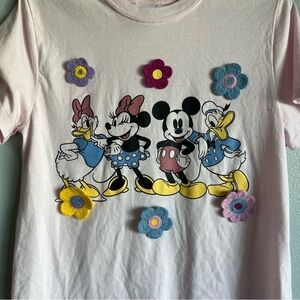 Disney Mickey and Friends Pink Women’s T-Shirt